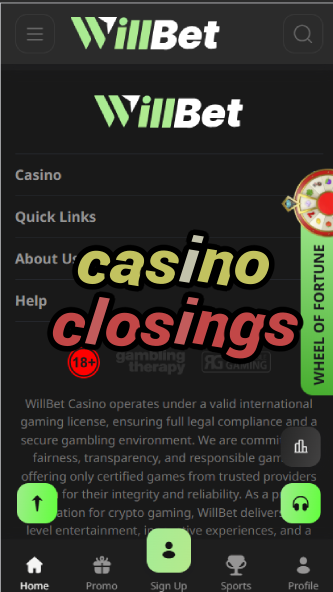 Casino Closings - Latest Casino Shutdown Updates-casinoorder.vip